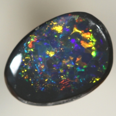 SOLID BLACK OPAL Bright, strong fire sparkles